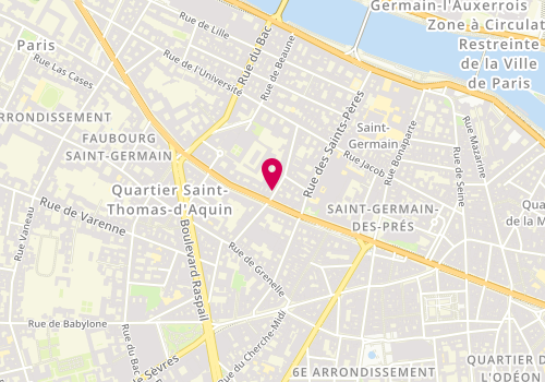 Plan de PL Immobilier, 18 Saint Guillaume, 75007 Paris