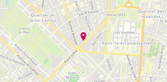Plan de Cmc Patrimoine, 38 avenue de la Motte-Picquet, 75007 Paris