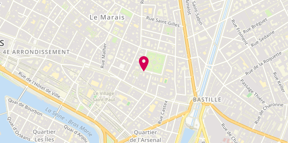 Plan de ID Finances, 3 place des Vosges, 75004 Paris