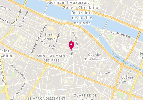 Plan de Artis Patrimoine, 38 Rue de Seine, 75006 Paris