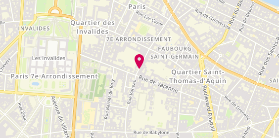 Plan de Inside Transactions Immobilieres, 55 Rue de Bellechasse, 75007 Paris