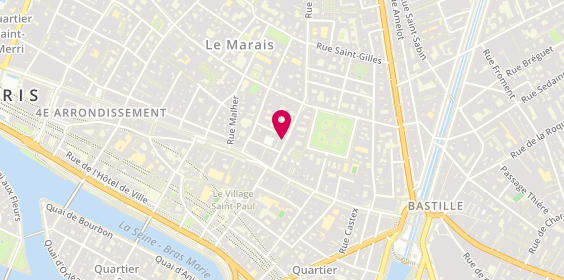 Plan de Etoile Monceau, 11 Rue de Turenne, 75004 Paris