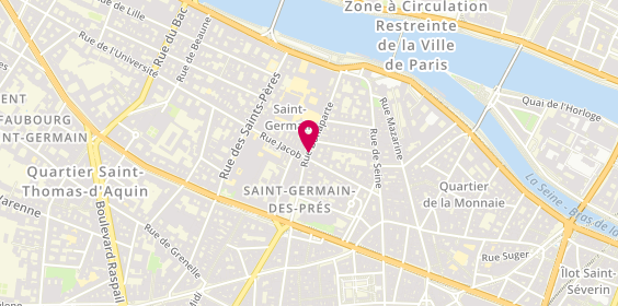Plan de Daniel Féau Saint-Germain, 21 Rue Bonaparte, 75006 Paris