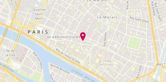 Plan de Société d'Affaires et de Services Immobiliers, 13 Rue de Rivoli, 75004 Paris
