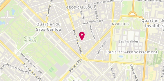 Plan de Espace, 26 Rue Bosquet, 75007 Paris