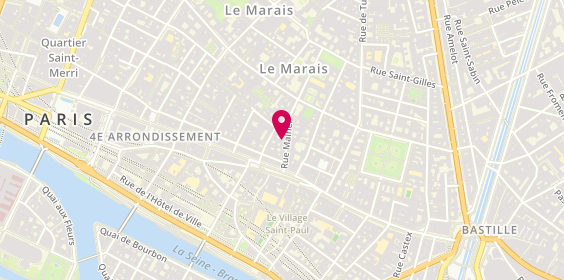 Plan de Stephane Plaza Immobilier, 11 Rue Malher, 75004 Paris