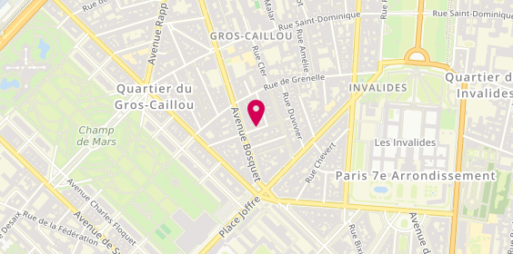 Plan de MEDICIS Immobilier, 14 Rue du Champ de Mars, 75007 Paris