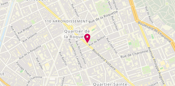 Plan de Indivision Delalande, 131 Boulevard Voltaire, 75011 Paris