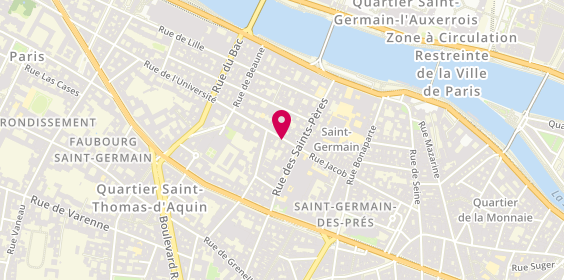 Plan de Emile Garcin, 5 Rue de l'Université, 75007 Paris