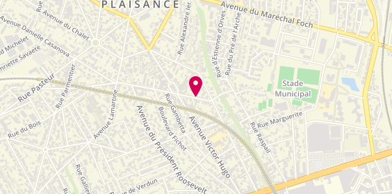 Plan de Alexandre Garrigos, 20 Faidherbe, 93360 Neuilly-Plaisance