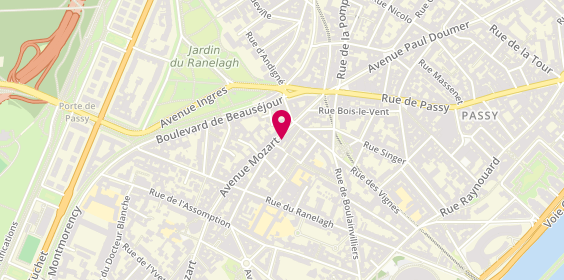 Plan de Orpi Agences No1, 21 avenue Mozart, 75016 Paris