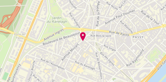 Plan de Connexion Immobilier, 15 avenue Mozart, 75016 Paris