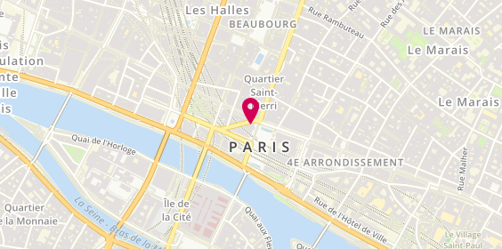Plan de Top Loisirs Guy Merlin, 1 Rue de la Coutellerie, 75004 Paris