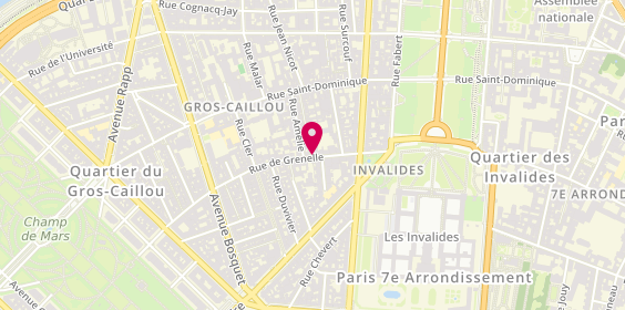 Plan de Groupe Latour Immobilier, 170 Rue de Grenelle, 75007 Paris