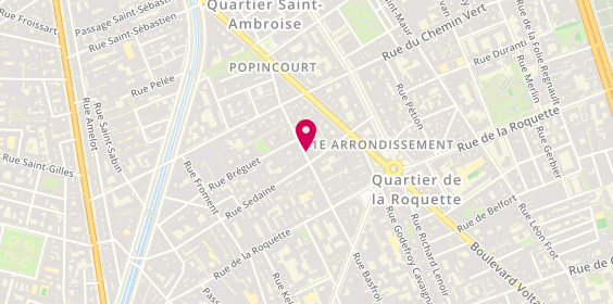 Plan de Facil'Retail, 24 Rue Popincourt, 75011 Paris