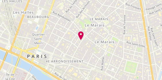 Plan de Michaël Zingraf Real Estate | Agence Immobilière Paris Centre, 1 Rue des Blancs Manteaux, 75004 Paris