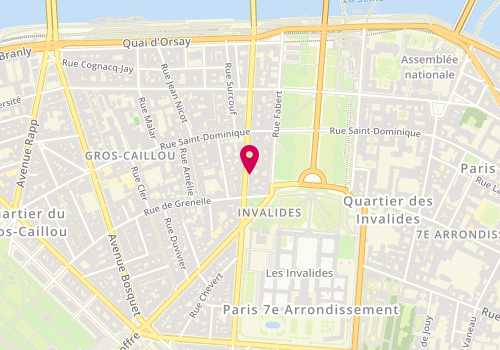 Plan de Owwi l'Agence, 41 Bis Boulevard de la Tour-Maubourg, 75007 Paris