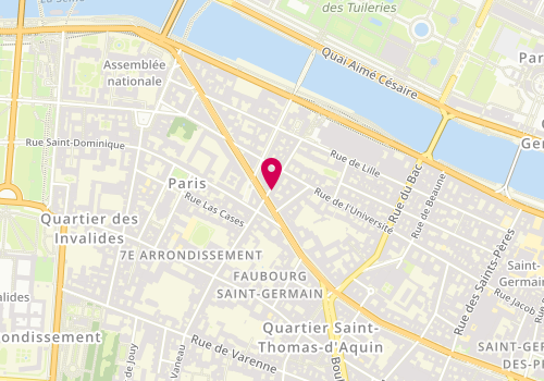Plan de Bellechasse, 17 Rue de Bellechasse, 75007 Paris