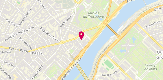 Plan de Canopée Immobilier, 10 Chardin, 75016 Paris