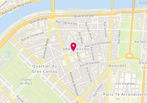 Plan de Paris Attitude Vente - Transactions Immobilières, 115 Rue Saint-Dominique, 75007 Paris