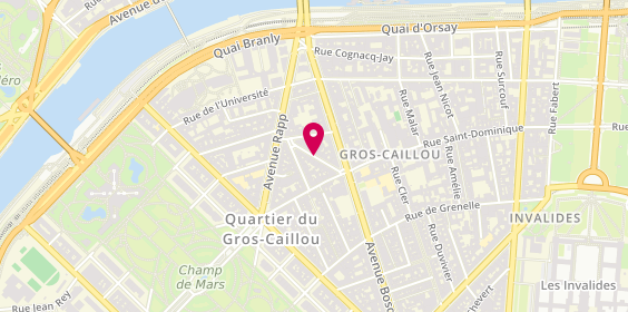 Plan de Oralia Henrat & Garin, 7 Bis Rue Dupont des Loges, 75007 Paris