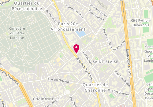 Plan de Swixim, Boutique 24 Bagnolet, 75020 Paris