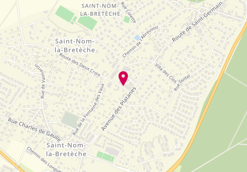 Plan de SGI CONSEIL (Saint-Nom-La-Bretèche), 3 place de l'Europe, 78860 Saint-Nom-la-Bretèche