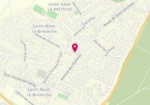 Plan de GIMCOVERMEILLE Saint Nom, 6 place de l'Europe, 78860 Saint-Nom-la-Bretèche