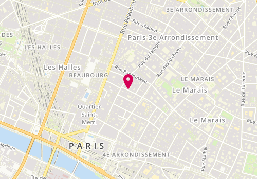 Plan de Transalion Immobilier, 40 Blancs Manteaux, 75004 Paris