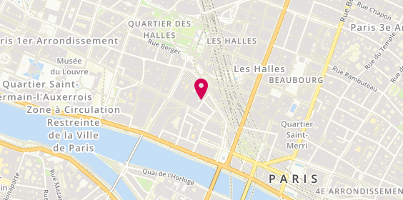 Plan de Inter Connection Immobilière, 5 Rue des Déchargeurs, 75001 Paris