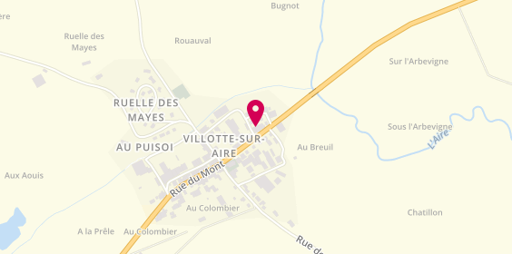 Plan de Wagner Immobilier, 43 Bis Rue du Mont, 55260 Villotte-sur-Aire
