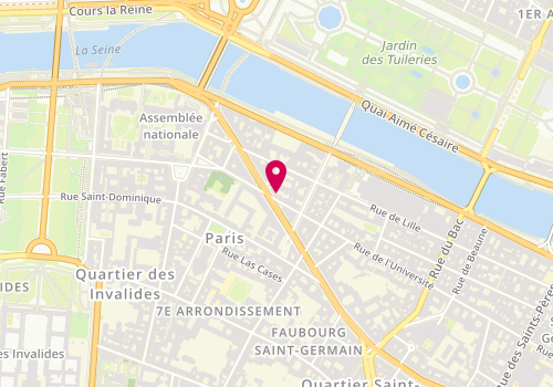 Plan de R And G Immobiliere, 100 Rue de l'Université, 75007 Paris