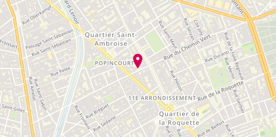 Plan de Mumi Immobilier, 65 Rue du Chemin Vert, 75011 Paris
