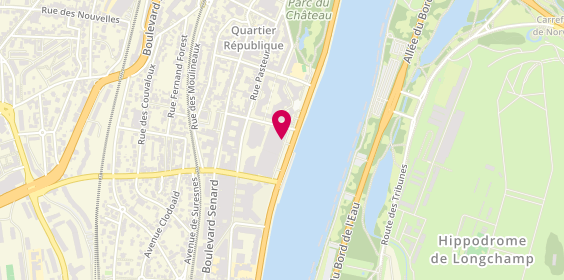 Plan de Host In Paris, 5 Quai Marcel Dassault, 92150 Suresnes