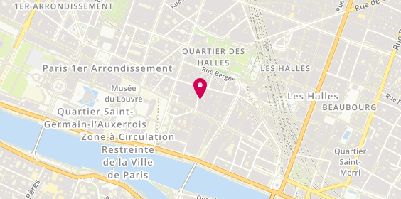Plan de Agence du Louvre, 52 Rue de l'Arbre Sec, 75001 Paris