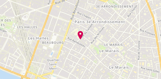 Plan de Beaulieu Rive Droite, 62 Rue du Temple, 75003 Paris