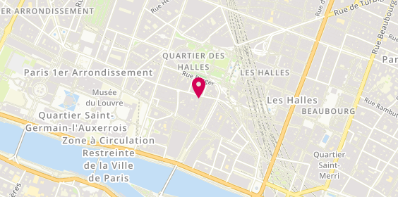 Plan de De la Cour au Jardin, 23 Rue du Roule, 75001 Paris