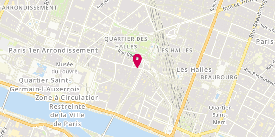 Plan de Cattalan Johnson Immobilier CJI, 67 Saint Honoré, 75001 Paris