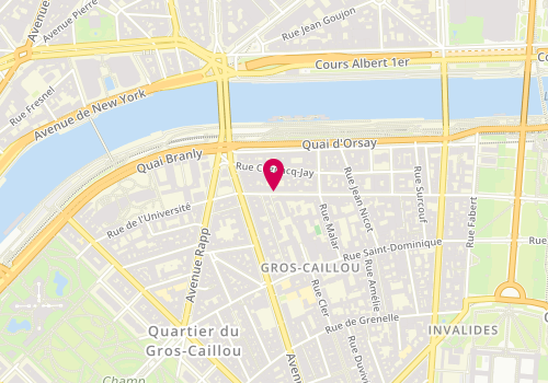 Plan de Agier-Gatto Immobilier, 178 Rue de l'Université, 75007 Paris