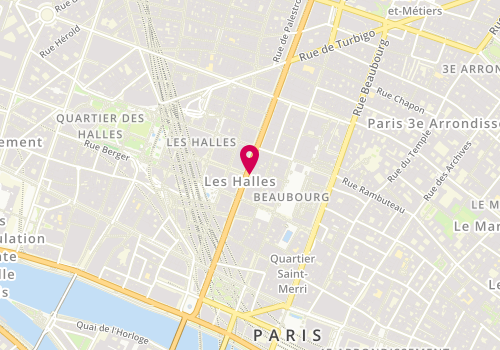 Plan de Pierre Bretevil, 32 Boulevard de Sébastopol, 75004 Paris