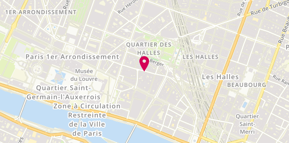 Plan de Abberley Gestion, 97 Rue Saint Honore, 75001 Paris