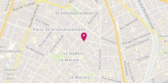 Plan de Agence du Cap, 12 Rue de Saintonge, 75003 Paris