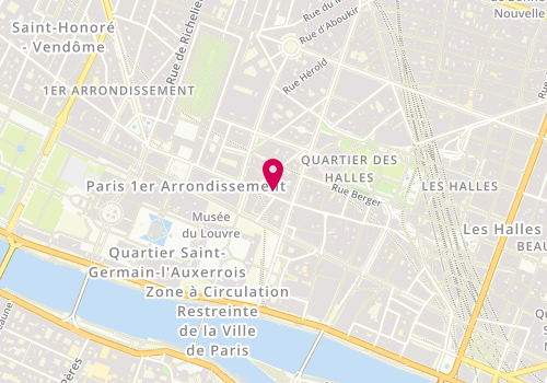 Plan de Home To Home Immobilier, 146 Rue Saint-Honoré, 75001 Paris