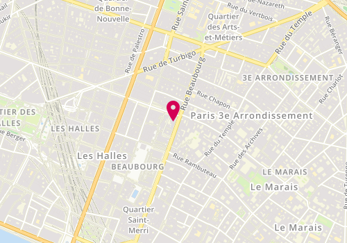Plan de Royale Immobilière de Paris, 43 Rue Beaubourg, 75003 Paris