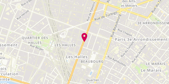 Plan de Societe Anonyme des Gants Buscarlet, 46 Boulevard de Sebastopol, 75003 Paris
