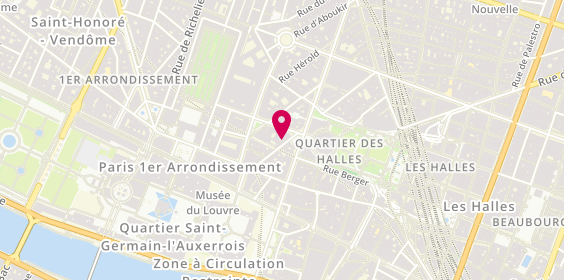 Plan de Jeudi, 23/25 Rue Jean-Jacques Rousseau, 75001 Paris