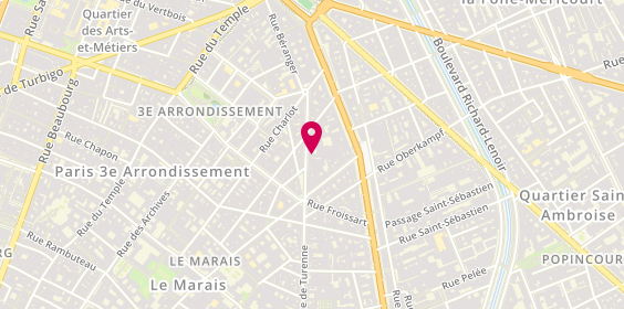 Plan de Laforêt Immobilier, 114 Rue de Turenne, 75003 Paris
