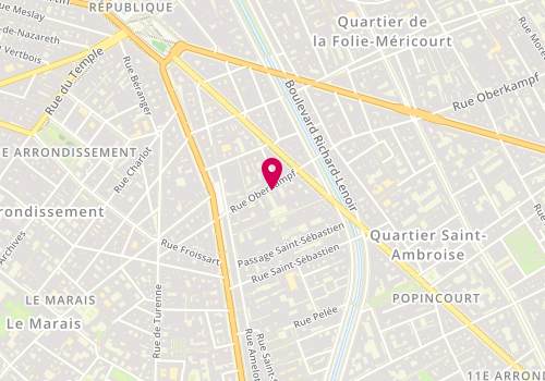 Plan de Connexion Immobilier OBERKAMPF, 16 Rue Oberkampf, 75011 Paris