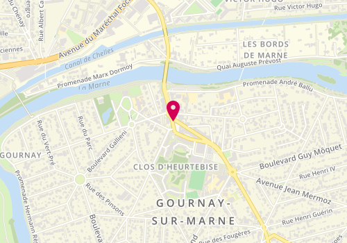 Plan de Gts, 17 Mar Joffre, 93460 Gournay-sur-Marne
