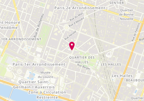 Plan de Mp Conseil, 15 Rue du Louvre, 75001 Paris